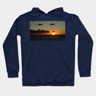 Sunset on Piran Coast, Slovenia Hoodie